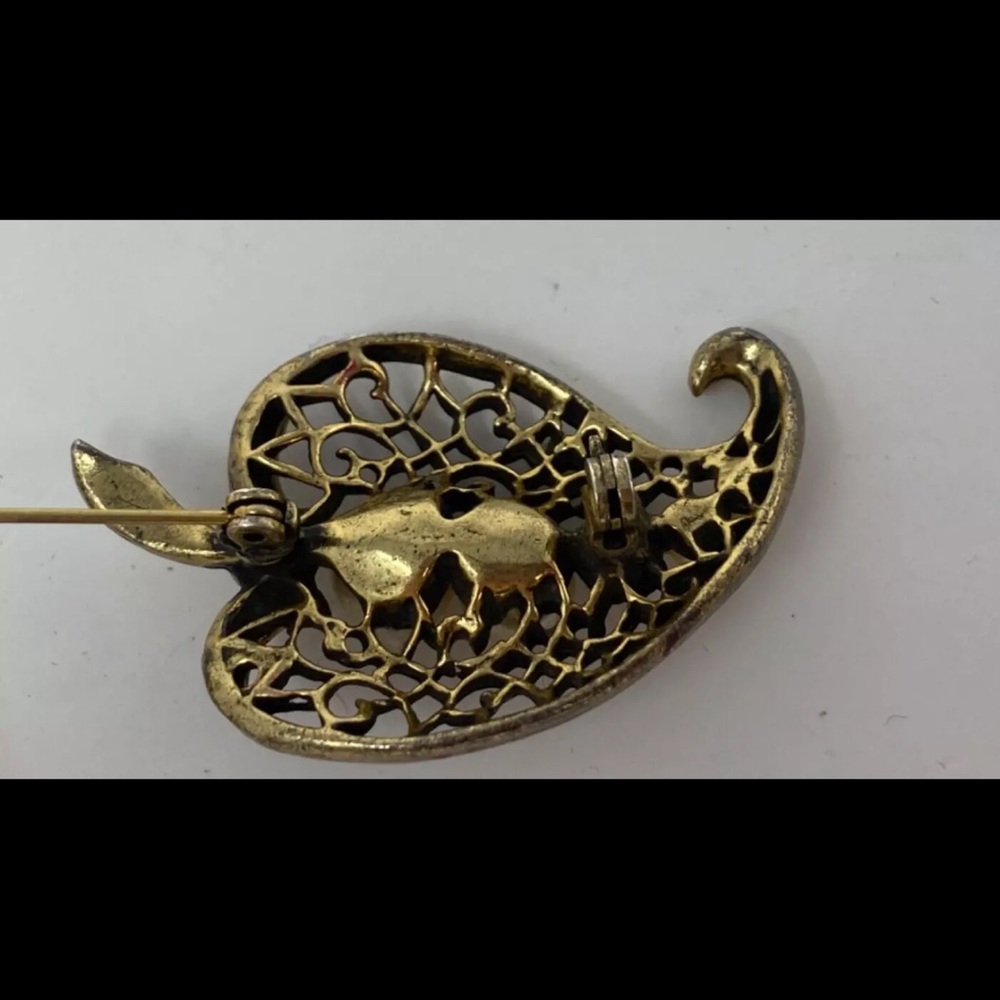 Vintage Brooch Lot B.S.K, R.O.C., Unsigned, Read Condition - Picture 9 of 13